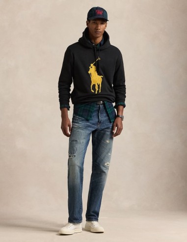 THE RL FLEECE BIG PONY HOODIE