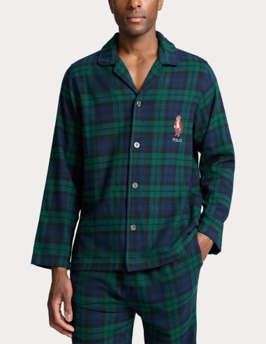 ΠΙΤΖΑΜΕΣ POLO BEAR PLAID FLANNER