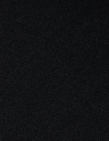 RELAXED FIT WOOL BLEND MOCK NECK SWEATER