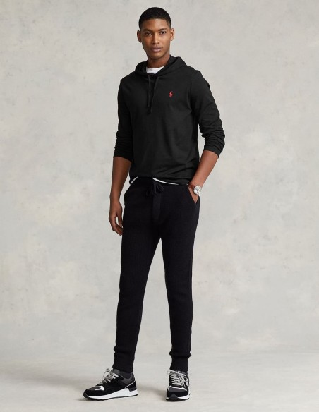 JERSEY HOODED T-SHIRT