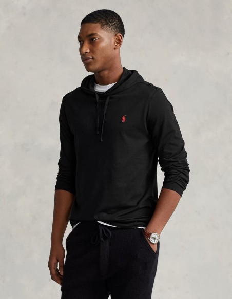 JERSEY HOODED T-SHIRT