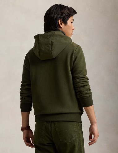 HYBRID FULL-ZIP HOODIE