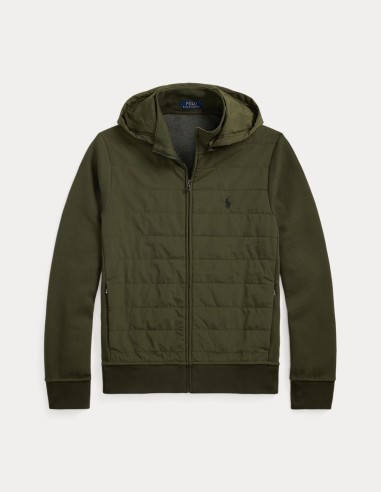 HYBRID FULL-ZIP HOODIE