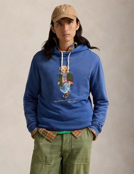POLO BEAR GARMENT-DYED FLEECE HOODIE