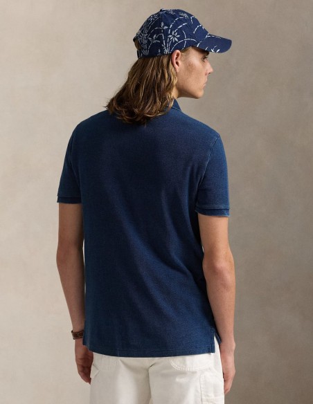 ΜΠΛΟΥΖΑ POLO MESH INDIGO CUSTOM FIT