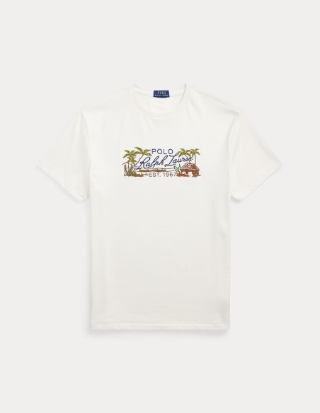 CLASSIC FIT EMBROIDERED T-SHIRT