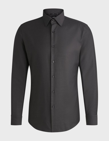 SLIM FIT EASY IRON STRUCTURED STRETCH...