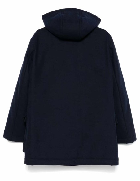 WATER-REPELLENT STRETCH FLANNEL COAT