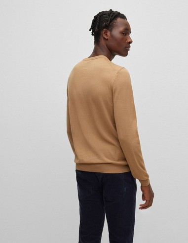 CREW NECK WOOL SWEATER