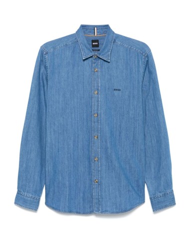 ΠΟΥΚΑΜΙΣΟ COTTON DENIM REGULAR FIT