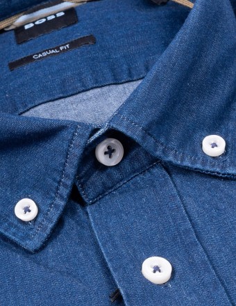 ΠΟΥΚΑΜΙΣΟ DENIM CASUAL FIT 2