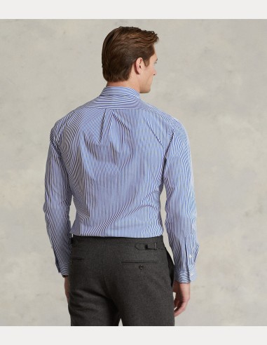COTTON STRETCH SLIM FIT POPLIN SHIRT