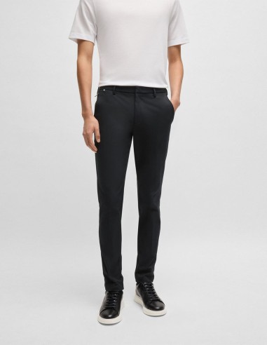 SLIM FIT TROUSERS IN COTTON BLEND...