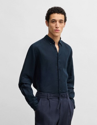 ΠΟΥΚΑΜΙΣΟ ΛΙΝΟ REGULAR FIT 2