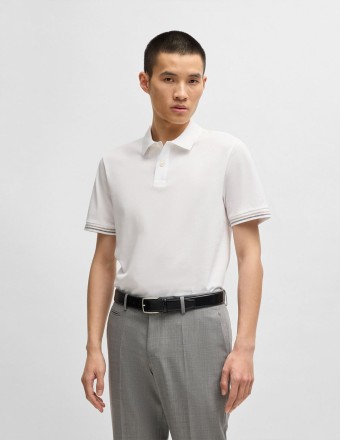MERCERIZED-COTTON POLO...