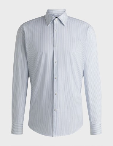 REGULAR FIT EASY IRON STRIPED SHIRT