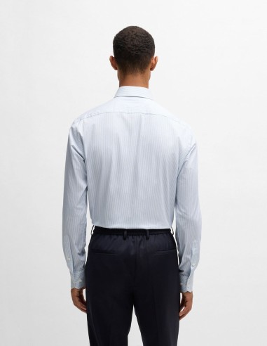 REGULAR FIT EASY IRON STRIPED SHIRT