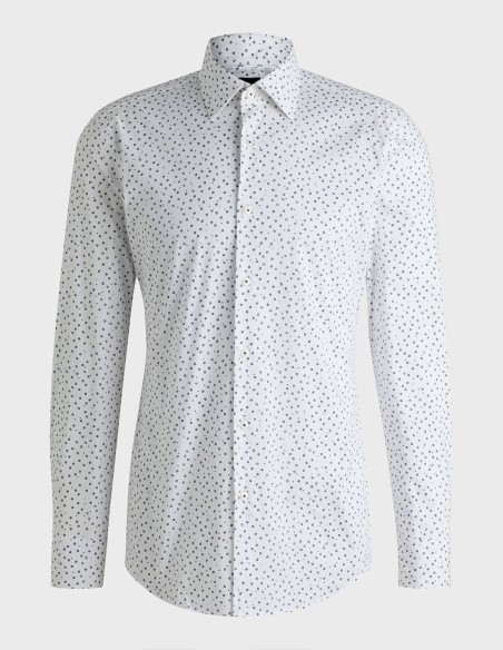 ΠΟΥΚΑΜΙΣΟ FLORAL SLIM FIT