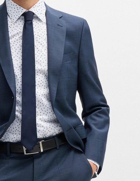 ΠΟΥΚΑΜΙΣΟ FLORAL SLIM FIT