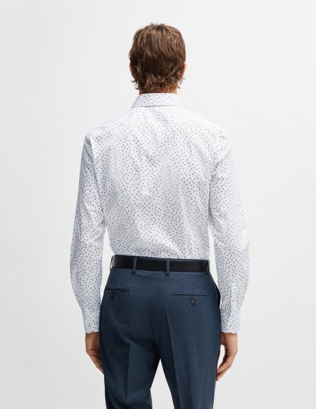 ΠΟΥΚΑΜΙΣΟ FLORAL SLIM FIT