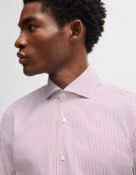 SLIM FIT STRIPED SHIRT