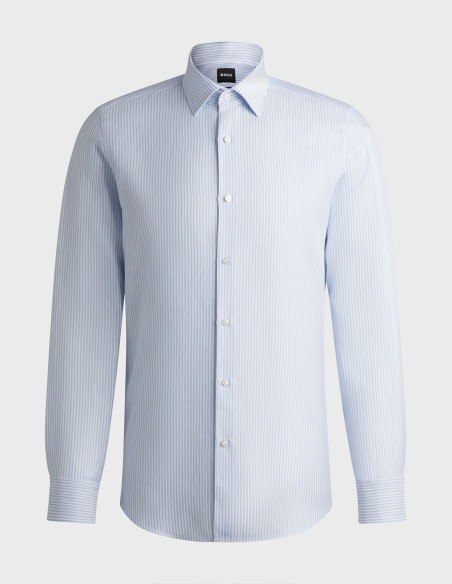 ΠΟΥΚΑΜΙΣΟ STRIPED SLIM FIT