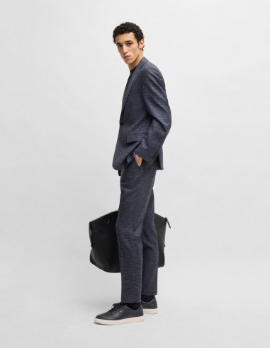 SLIM FIT SUIT JACKET IN PATTERNED...