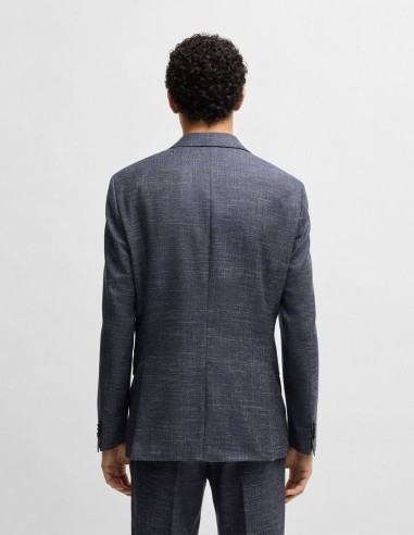 SLIM FIT SUIT JACKET IN PATTERNED...