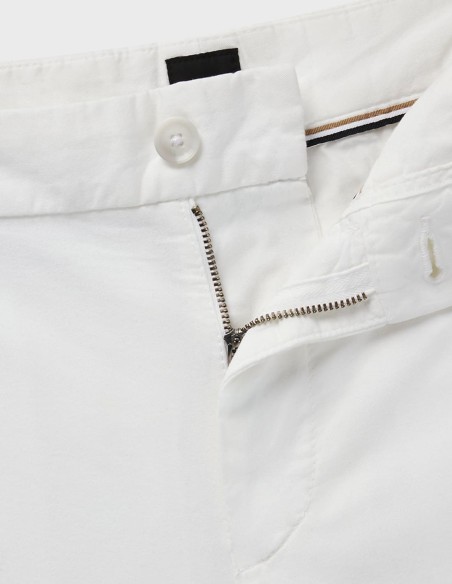 STRETCH COTTON TWILL SLIM FIT SHORTS