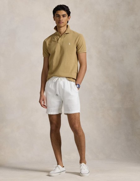 CUSTOM FIT MESH POLO SHIRT