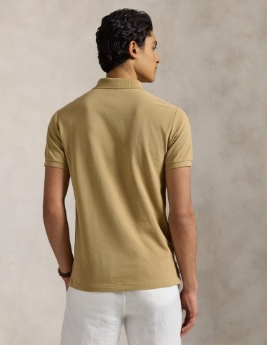 CUSTOM FIT MESH POLO SHIRT