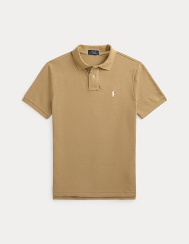 CUSTOM FIT MESH POLO SHIRT
