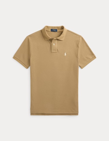 CUSTOM FIT MESH POLO SHIRT