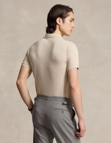ΜΠΛΟΥΖΑ POLO MESH CUSTOM FIT