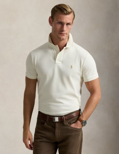ΜΠΛΟΥΖΑ POLO MESH CUSTOM FIT