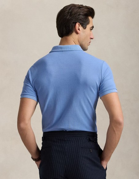 CUSTOM FIT MESH POLO SHIRT