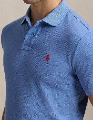 CUSTOM FIT MESH POLO SHIRT