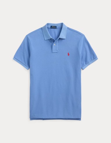 CUSTOM FIT MESH POLO SHIRT