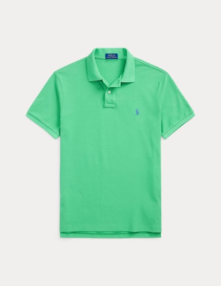 CUSTOM FIT MESH POLO SHIRT