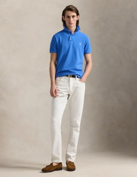 CUSTOM FIT MESH POLO SHIRT