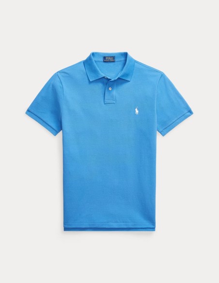 CUSTOM FIT MESH POLO SHIRT