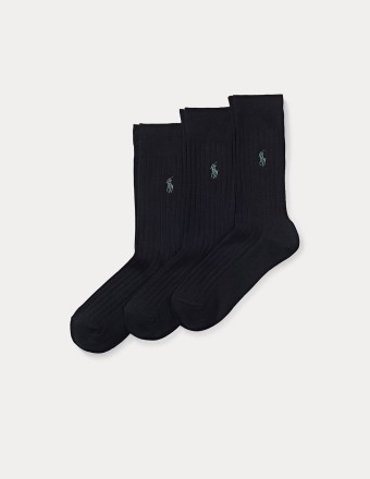 RIB-KNIT CREW SOCK 3-PACK 2