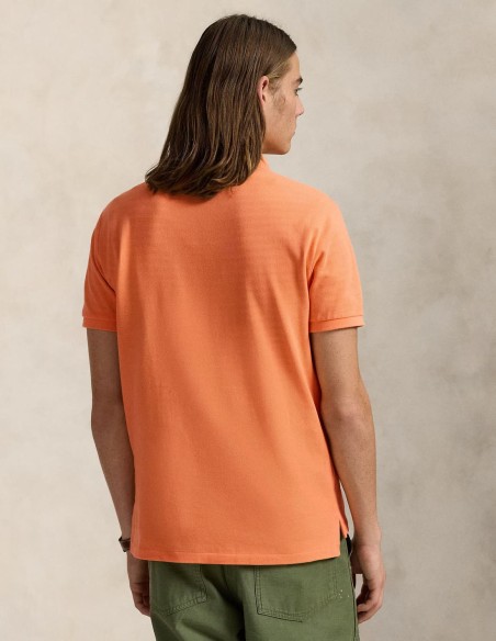 CUSTOM FIT MESH POLO SHIRT