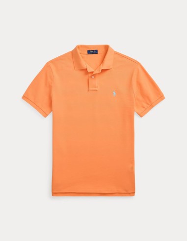 CUSTOM FIT MESH POLO SHIRT
