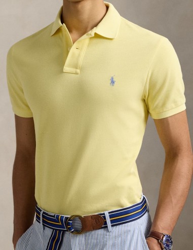 ΜΠΛΟΥΖΑ POLO MESH CUSTOM FIT