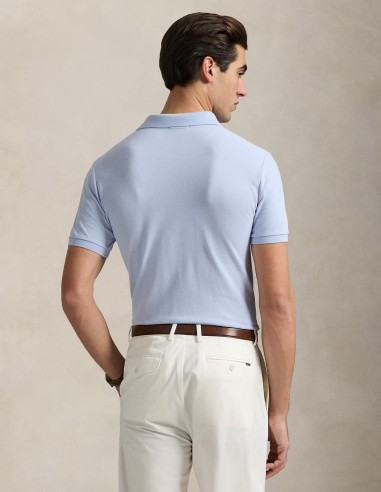 CUSTOM FIT MESH POLO SHIRT