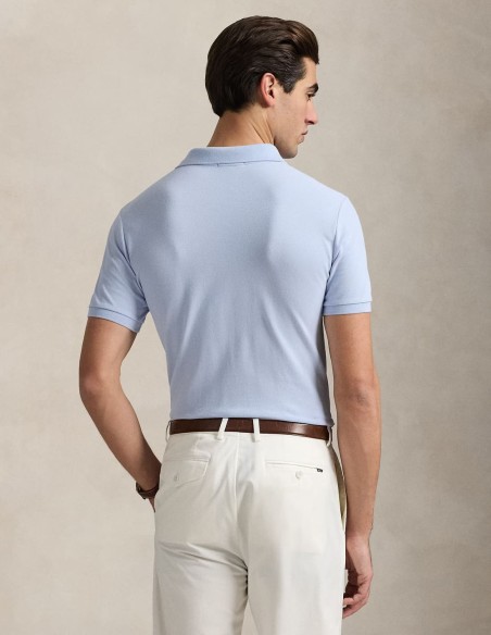 CUSTOM FIT MESH POLO SHIRT