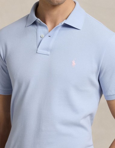 CUSTOM FIT MESH POLO SHIRT