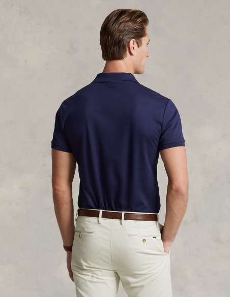 CUSTOM FIT SOFT COTTON POLO SHIRT