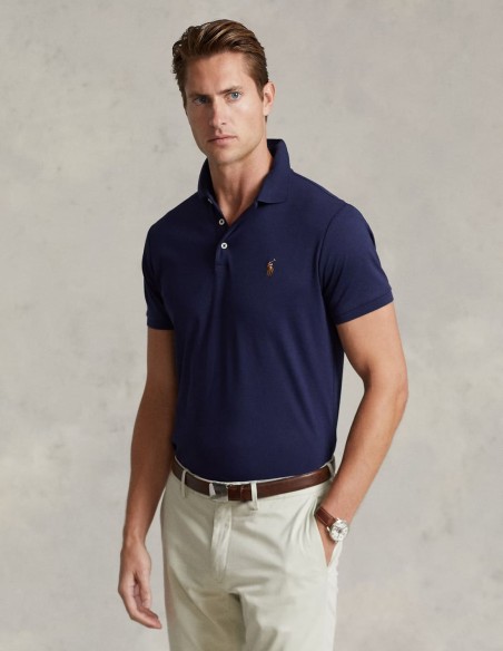 CUSTOM FIT SOFT COTTON POLO SHIRT